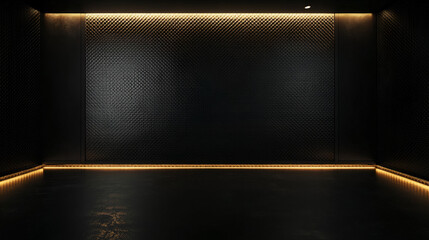 A simple black background that could be used on YouTube or TikTok.generated by AI