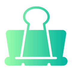 paper clip Gradient icon