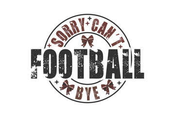 Football SVG T-shirt Design