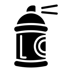 spray paint Solid icon