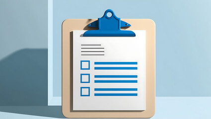 clipboard with pen and clipboard