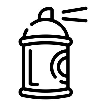 recommend clip art: spray paint Line Icon