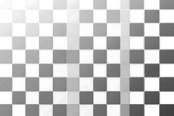 Fototapeta premium Monochrome squares in a checkerboard pattern.