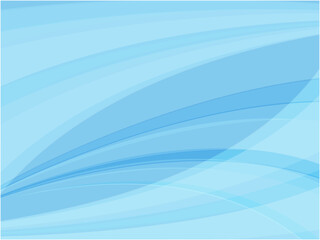 ライトカラーの波形アブストラクト背景＿ライトブルー
