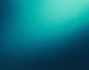 Fototapeta premium Textured turquoise gradient creating a minimalist abstract background