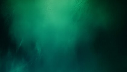 Obraz premium Dark Green Gradient Background with Smooth Glossy Texture and Serene Mood