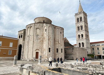 St. Donatus Church or Church of St. Donatus (Zadar, Croatia) - Kirche des Heiligen Donat, Donatuskirche in Zadar oder Kirche Sv. Donat (Kroatien) - Crkva svetog Donata u Zadru (Zadar, Hrvatska)