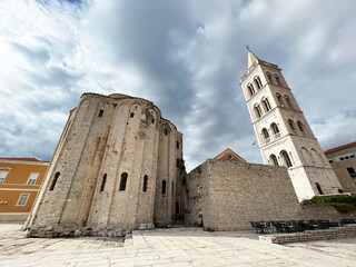 St. Donatus Church or Church of St. Donatus (Zadar, Croatia) - Kirche des Heiligen Donat, Donatuskirche in Zadar oder Kirche Sv. Donat (Kroatien) - Crkva svetog Donata u Zadru (Zadar, Hrvatska)