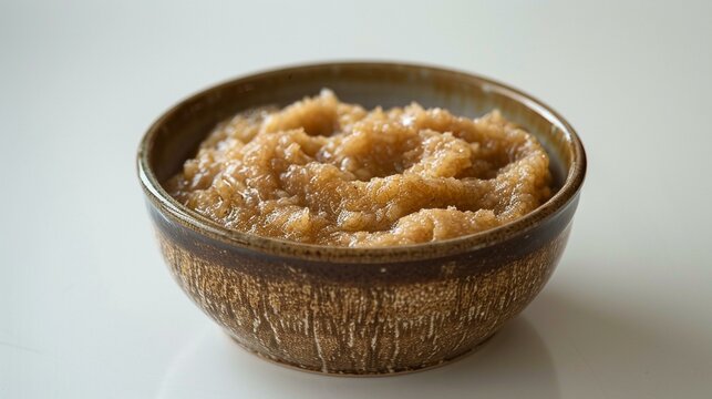 Bowl of Sudanese Asida with its Thick Porridge-Like Texture