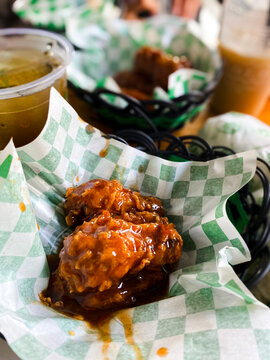 Chicken with sauce. Delicious taste, one of the menus at Jank Jank