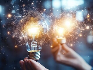 Brilliant Ideas, A Network of Light.