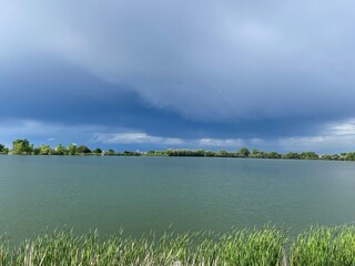 Clouds coming in at Crown Hill Park, Wheatridge, CO