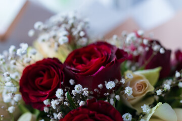 Floral background for invitations, advertisements and banners.