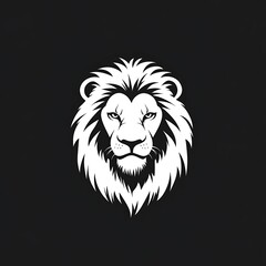 Stylized Lion Head Vector for Luxury Logo and Design Illustration