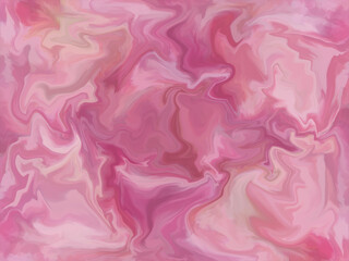 Abstract stylized colored texture. Modern futuristic pattern. Multicolor dynamic marble background. Decorative digital painting. Print for wallpaper, T-shirts, linens or wrapping, textile.