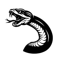 Angry Anaconda Vector Logo