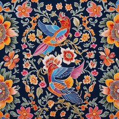Obraz premium Southern Thai textile patterns