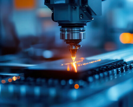 AI system performs in-line visual quality inspection, machine learning QC, AI-powered quality management.