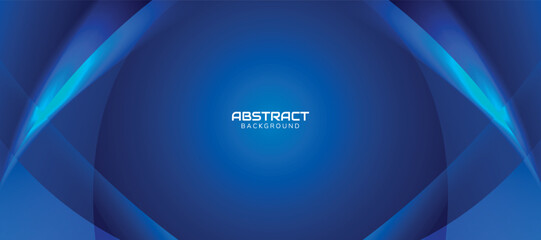 Modern wave blue background.Geometric shape compotition with light effect. Tech, modern, premium, elegant, future.