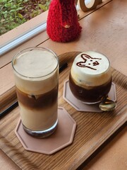 welsh corgi coffee