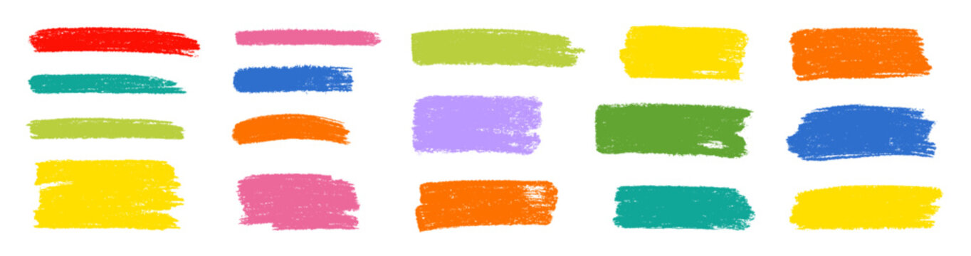 Brush box paint background text banner. Brush paint stroke for text box square frame. Vector hand drawn frame background set for highlight design graphic element. Square banner stroke vector