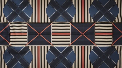 Obraz premium Simple plaid pattern is classic and stylish, refined, elegant