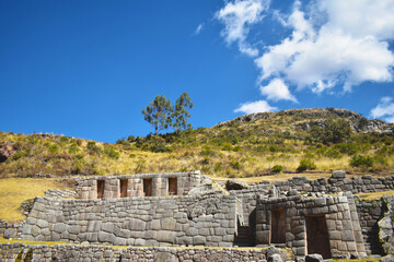 Ancient Inca Citadel in Cusco, Peru