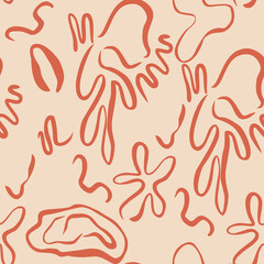 seamless pattern with hands