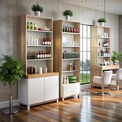 Fototapeta premium salon retail stand