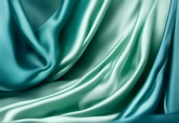 Obraz premium mixed trendy motion banner style luxury folds colours colourful design beauty splash effect flow silk material fantasy lightness modern swirl inspiration decoration hallucinogen inspiring texture 