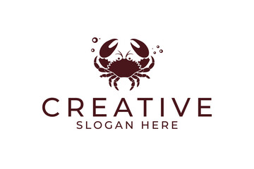 Crab Sea Side creative minimalist Logo