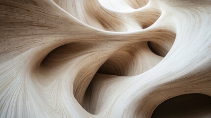Obraz premium Wooden structure detail
