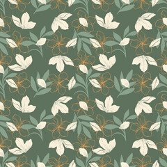 seamless pattern Tropical Foliage,Seamless Pattern,Botanical Print,Exotic Leaves,Tropical Plants,Leafy Background,Jungle Foliage,Botanical Illustration,Vibrant Leaves,Tropical Vegetation,Tropica