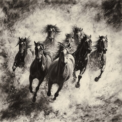 horse and rider on horseback