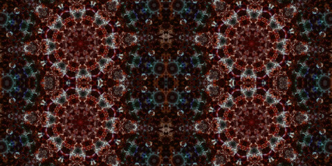 Seamless abstract pattern. The texture of the pattern is symmetrical. Endless pattern