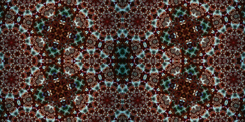 Seamless abstract pattern. The texture of the pattern is symmetrical. Endless pattern