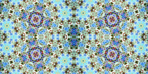 Seamless abstract pattern. The texture of the pattern is symmetrical. Endless pattern