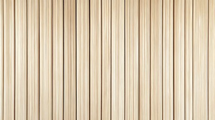 Obraz premium Wooden wall background with vertical slats, texture of natural wood paneling for interior design or backdrop. Wooden paneling wall. 