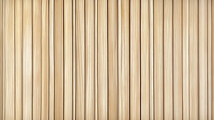 Fototapeta premium Wooden wall background with vertical slats, texture of natural wood paneling for interior design or backdrop. Wooden paneling wall. 