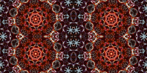 Seamless abstract pattern. The texture of the pattern is symmetrical. Endless pattern