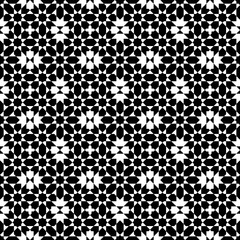 Seamless arabic geometric ornament based on traditional arabic art. 