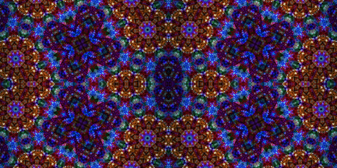 Seamless abstract pattern. The texture of the pattern is symmetrical. Endless pattern