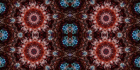 Seamless abstract pattern. The texture of the pattern is symmetrical. Endless pattern