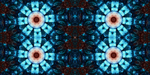 Seamless abstract pattern. The texture of the pattern is symmetrical. Endless pattern