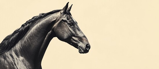 Black Horse Portrait