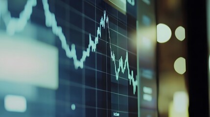 Yield curve graph showing the relationship between interest rates and maturity dates, illustrating economic indicators and market expectations for future growth and stability.