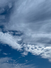 Fototapeta premium blue sky with clouds