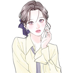 おとな可愛い女性