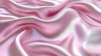 Fototapeta premium Abstract Pink Fabric Drape Background