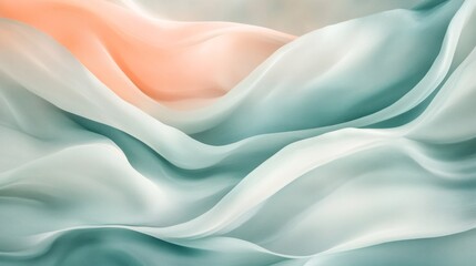 Fototapeta premium A blue and white fabric with a pinkish hue